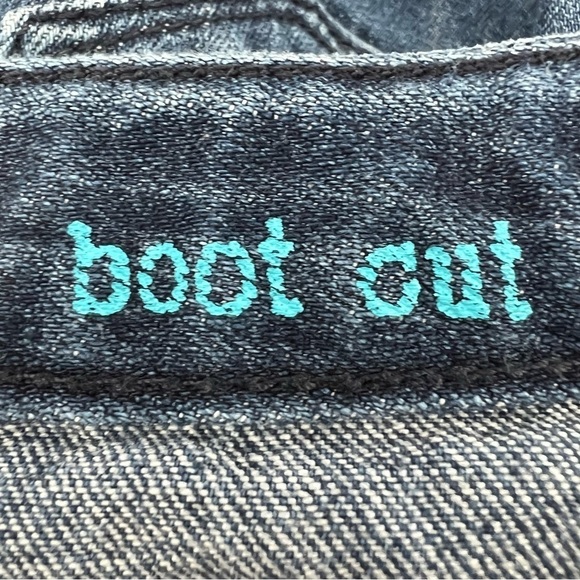 Gap Kids 1969 Boot Cut Adjustable Waistband Jeans Size 8 Slim - Picture 4 of 8